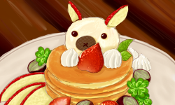 季節のパンケーキ