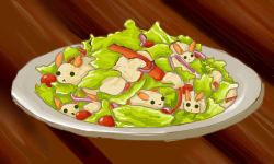 うさぎのたのしげサラダ